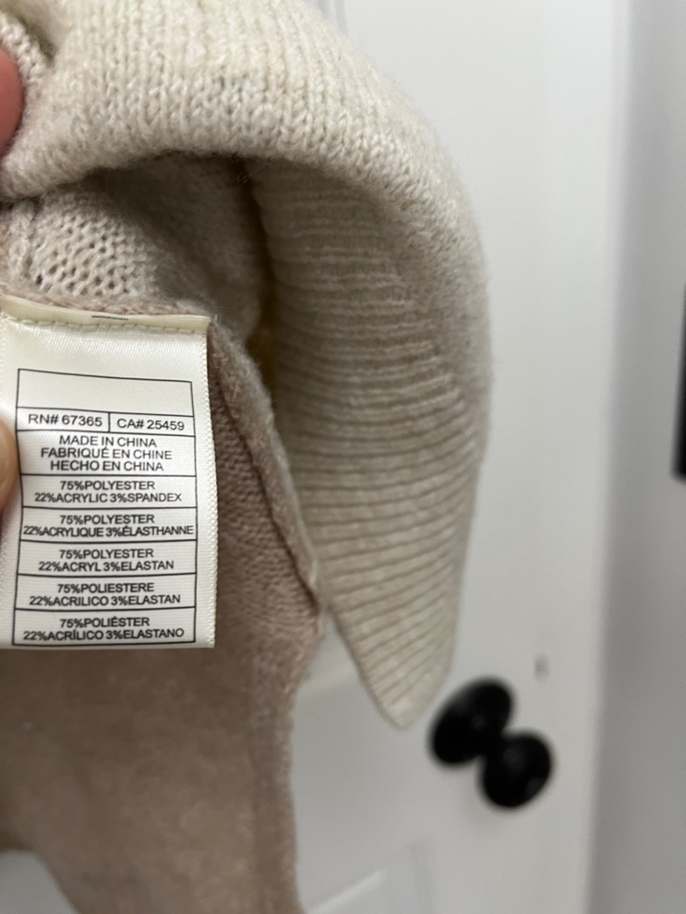 BB Dakota Steve Madden Study Date Two Toned Color Blocked Cardigan - Size Large - Picture 11 of 11